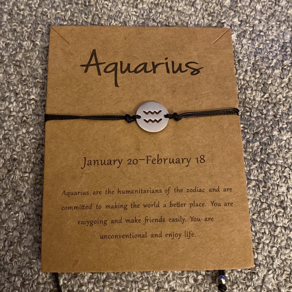 Make A Wish Bracelet - Aquarius #141
